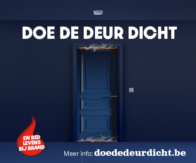 Doe de deur dicht. En red levens bij brand.