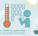 Drink meer dan gewoonlijk