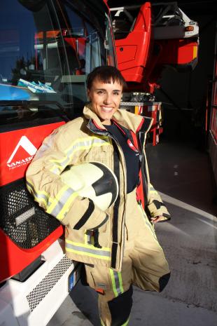 Evelien is ingenieur én brandweervrijwilliger