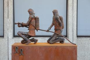 Monument voor overleden collega's