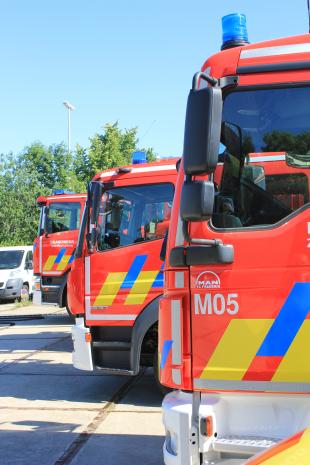 Materialen en voertuigen brandweer