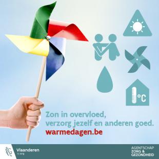 Warm? Drink voldoende water!