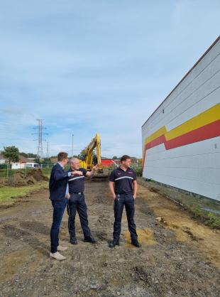 Renovatie brandweerkazerne Beringen gestart