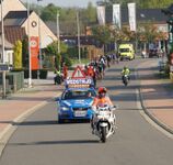 2022 04 23 De Brandweerlus - Wedstrijdwagen en motard fed pol